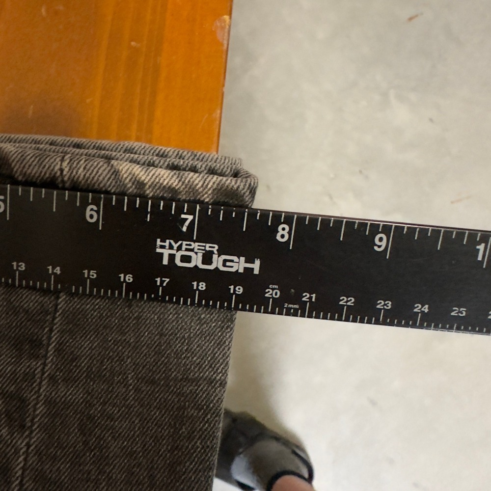 Levi's Premium 501 Original Fit Jeans Mens 32x34 Grey Straight Leg Baggy Denim - Picture 6 of 6